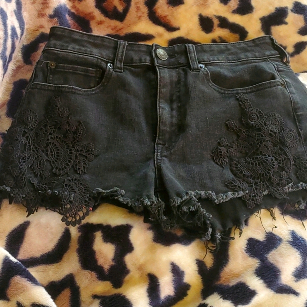 American eagle high waisted shorts
